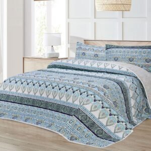 Stock Clearance 4 piece printed quilt cover set copy