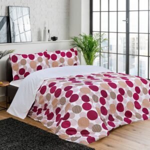 Stock Clearance 3-Piece Printed Quilt Cover Set - Anika