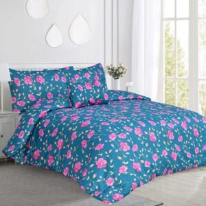 4-Piece Printed Quilt Cover Set - Dazy