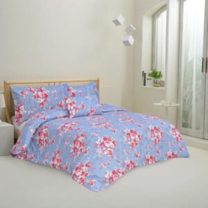 4-Piece Printed Quilt Cover Set - Greta